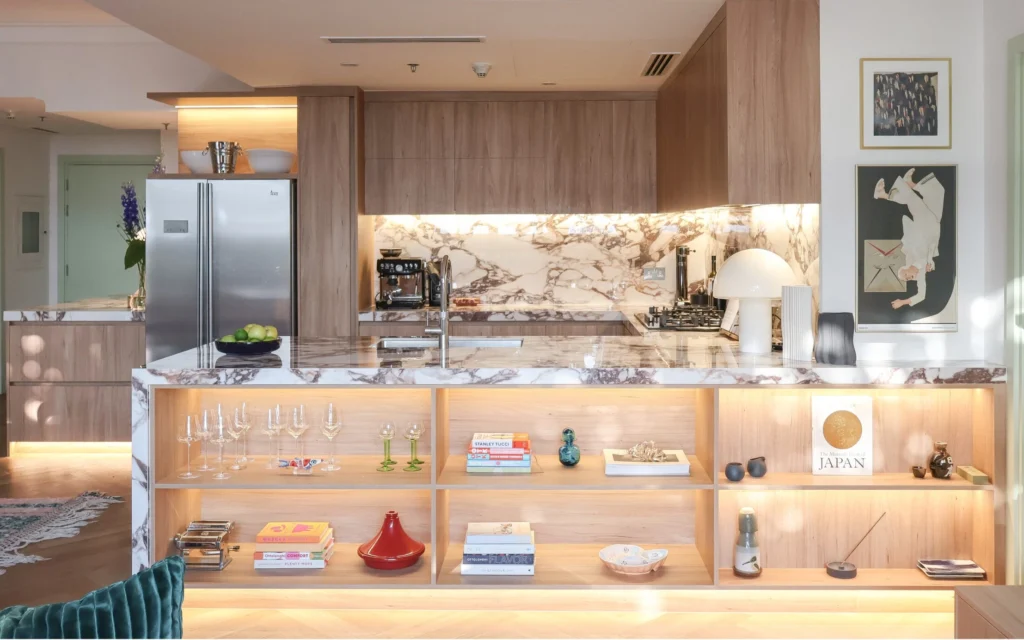 modern bespoke kitchen