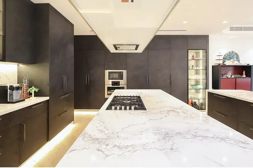 german standard island kitchen